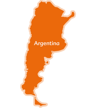 Zemědělství Argentina: HiPP mapa