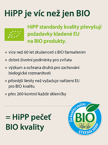 Certifikát HiPP BIO pečeť