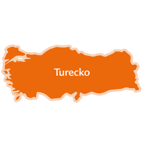 Zemědělství Turecko: HiPP mapa