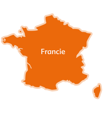 Zemědělství Francie: HiPP mapa