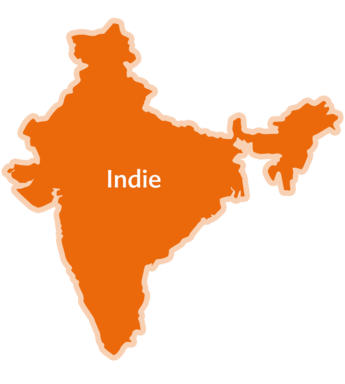 Zemědělství Indie: HiPP mapa