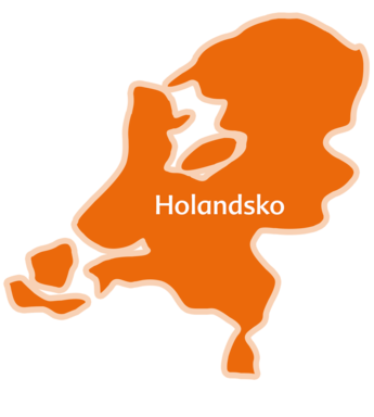 Zemědělství Holandsko: HiPP mapa